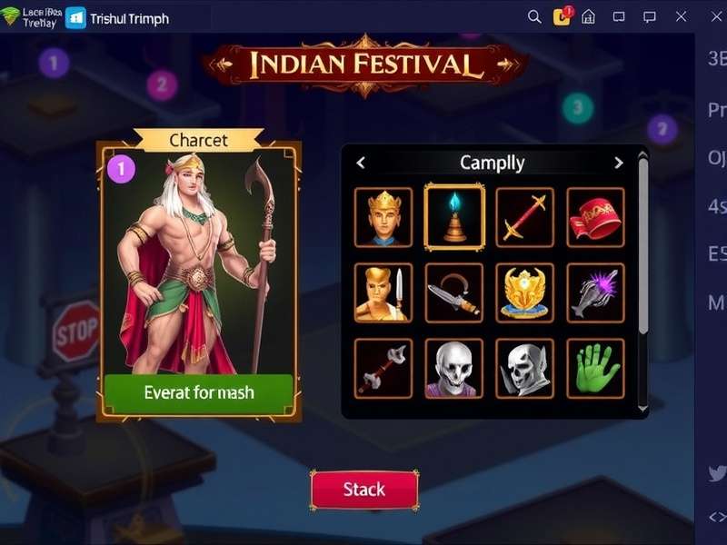 Legendary Trishul Triumph Gameplay Screenshot